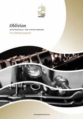 Oblivion Import Clarinet Quartet cover